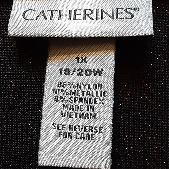 CATHERINE'S SPECIAL OCCASION BLOUSE/1X - Picture 6 of 6